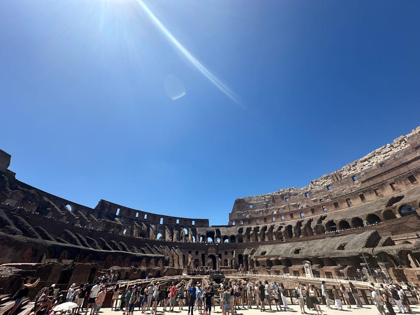 Colosseum Arena Floor, Roman Forum & Palatine Hill Tour - Meeting Point Details