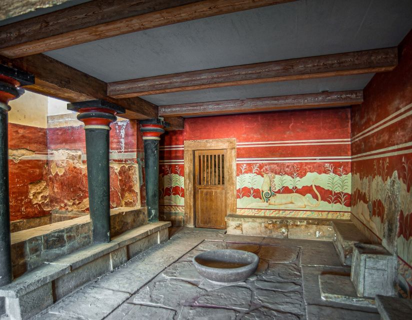 Crete: Knossos Palace, Heraklion City, Market Guided Tour - Optional Museum Ticket