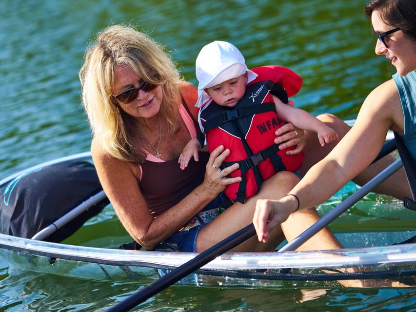 Crystal Kayak Tour - Transparent Kayaks and Underwater Life