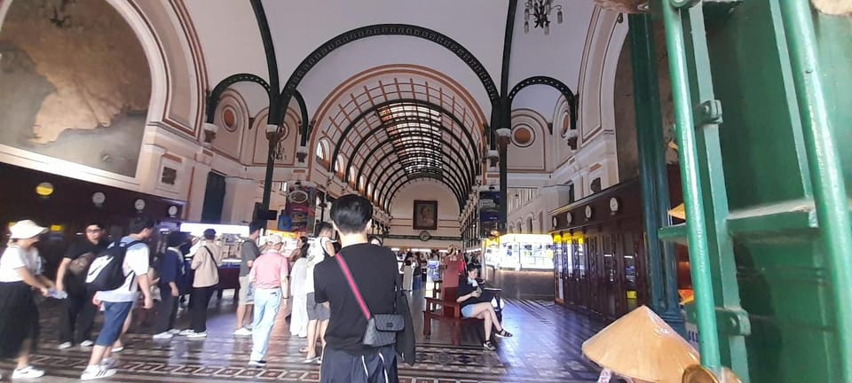 Cu Chi Tunnels and Saigon City Tour - General Post Office Exploration