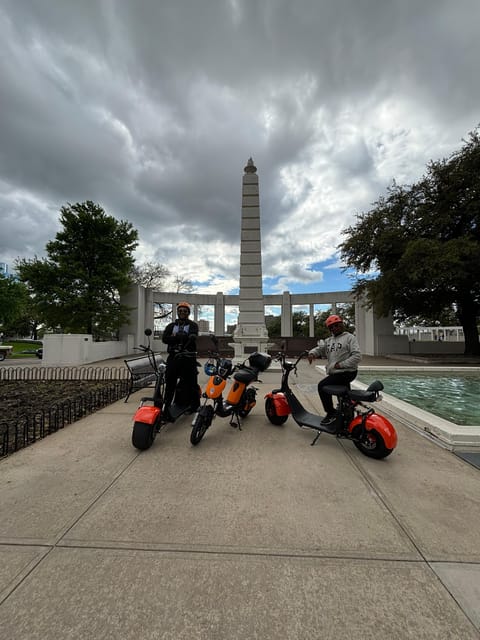 Dallas JFK Assassination& History Scooter Tour - Scooter Safety Precautions