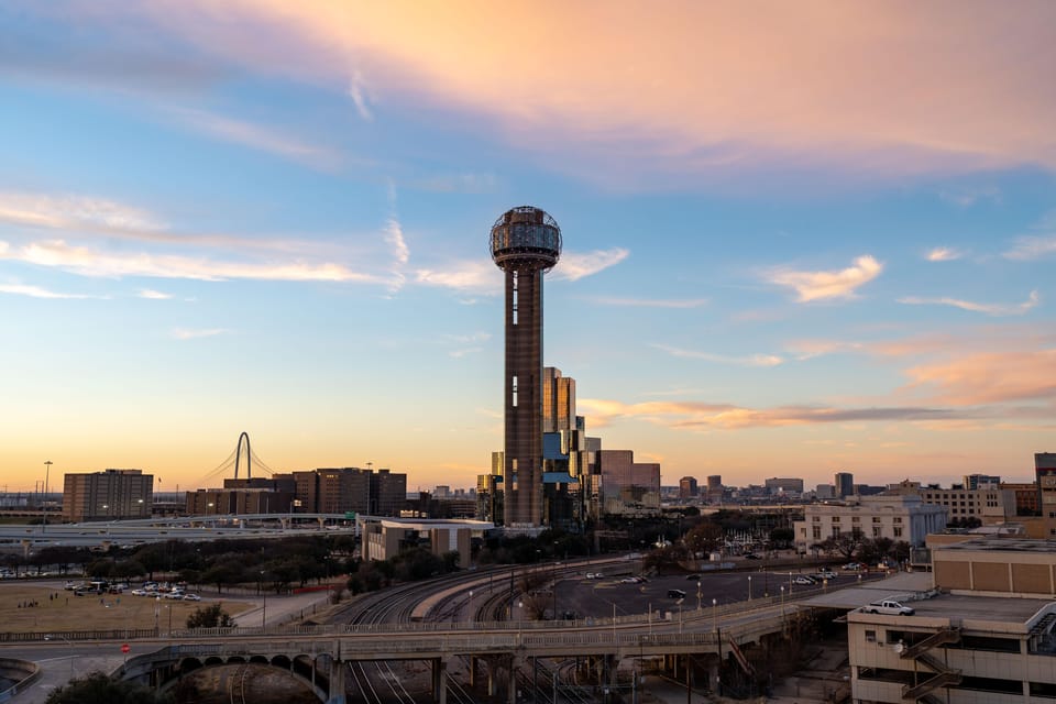 Dallas: Reunion Tower GeO-Deck General Admission Ticket - Panoramic Views of Dallas