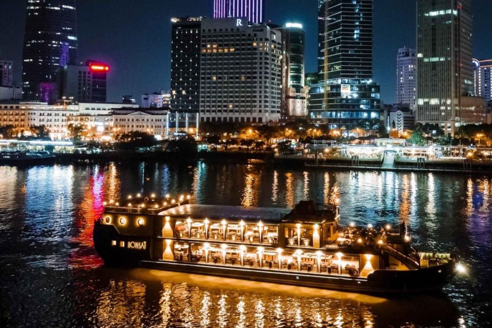 Dinner on Cruise Saigon River by Night With Buffet - Booking Information