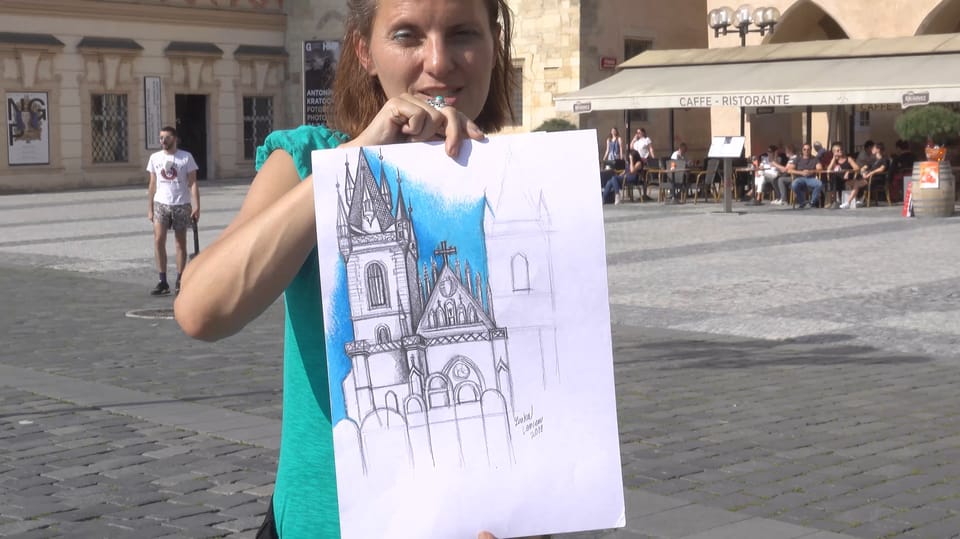 Drawing Architecture Around Prague - Preparing for the Drawing Workshop