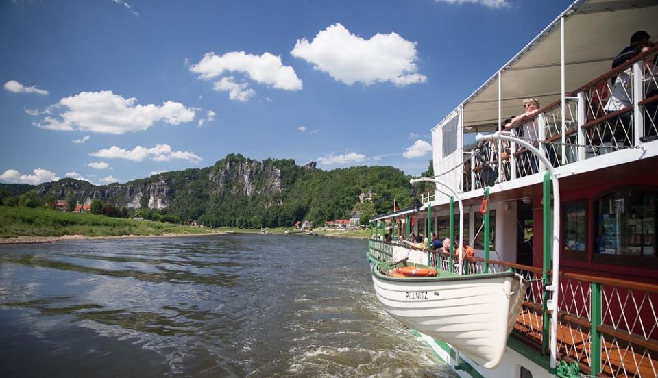 Dresden: Königstein Fortress Paddle Steamer Cruise - Scenic Route Highlights