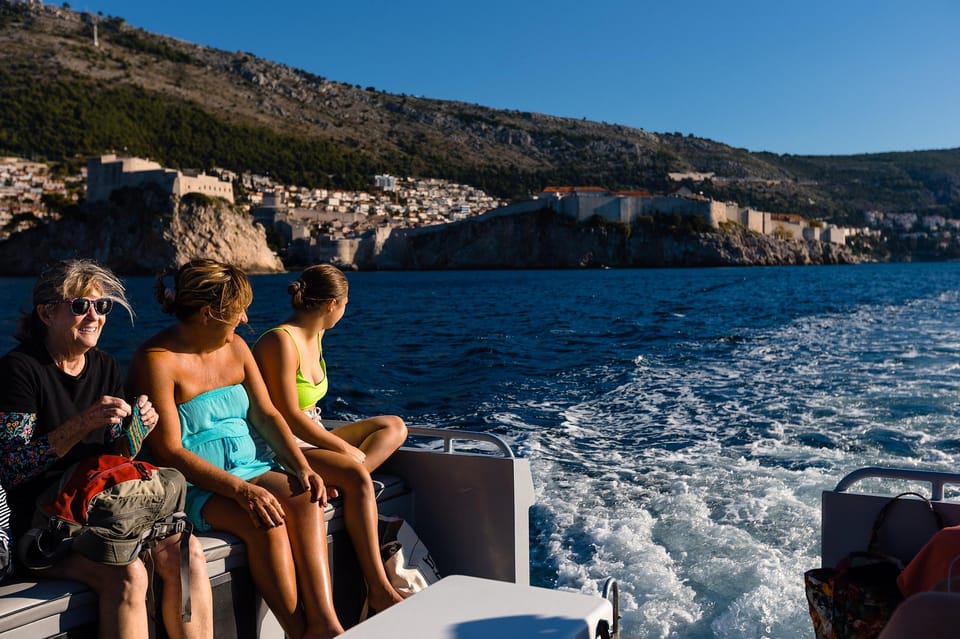 Dubrovnik: UFO - THE BOAT - Island Exploration Experiences