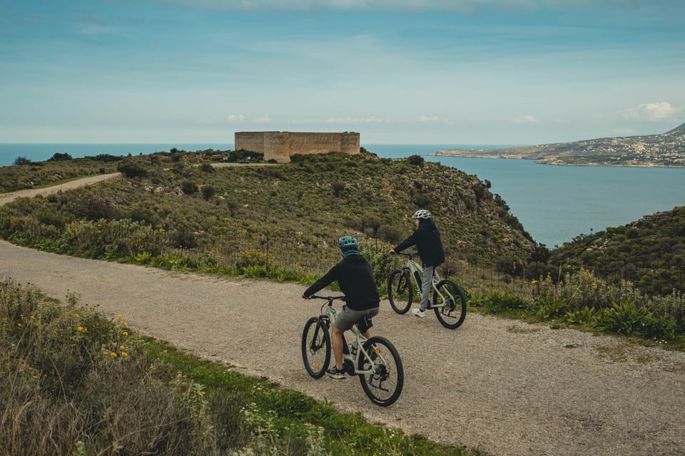 E-Bike Tour Malaxa-Ancient Aptera and Traditional Villages! - Guided E-Bike Journey