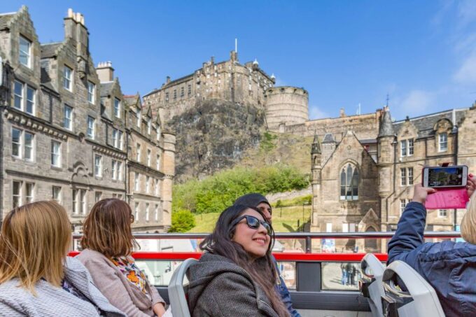 Edinburgh: Hop-On Hop-Off Bus Pass With 3 City Tours - Accessibility and Participant Information