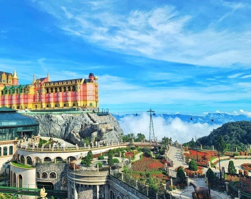 Entrance Ticket & Cable Car In Ba Na Hills - Dining Options Available