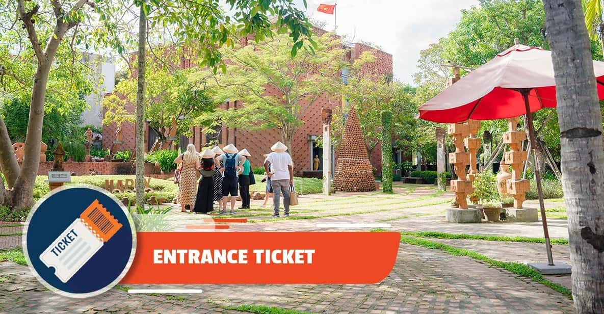 Entry Ticket: Thanh Ha Pottery Villages Park & Basket Boat - Meeting Point Instructions