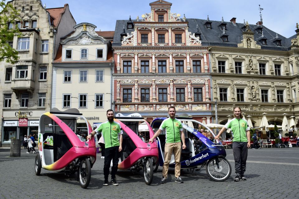 Erfurt: Private Guided Classic Old Town E-Rickshaw Tour - Meeting Point and Guide