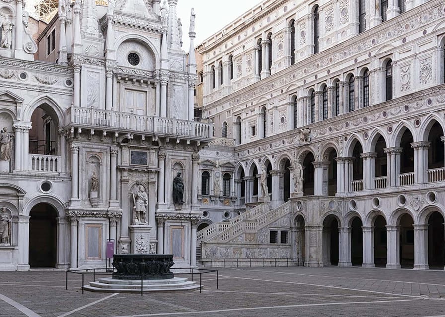 Explore Doges Palace: Golden Staircase, Bridge, Prisons - Bridge of Sighs Significance