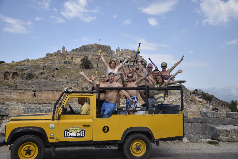 Fethiye: Jeep Safari Tour With Lunch and Natural Mud Bath - Rejuvenation at the Mud Bath