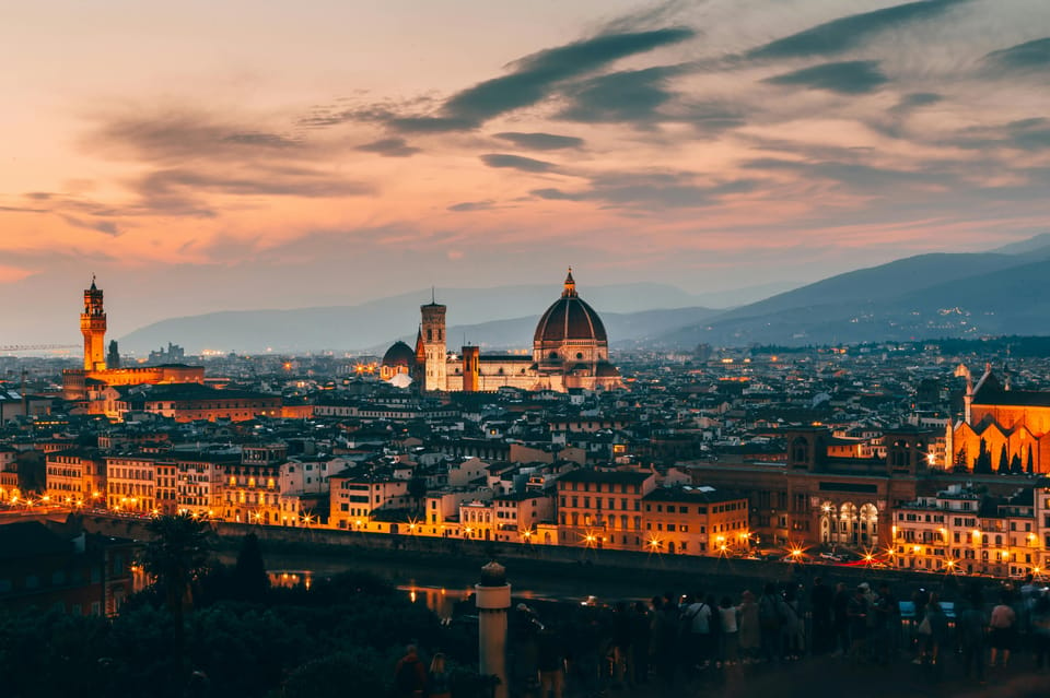 Florence Sunset Golf Cart Tour at Michelangelo Square - Meeting Point and Accessibility