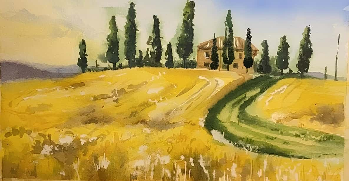 Florence: Watercolor Painting Class in a Local Art Studio - Amenities and Refreshments