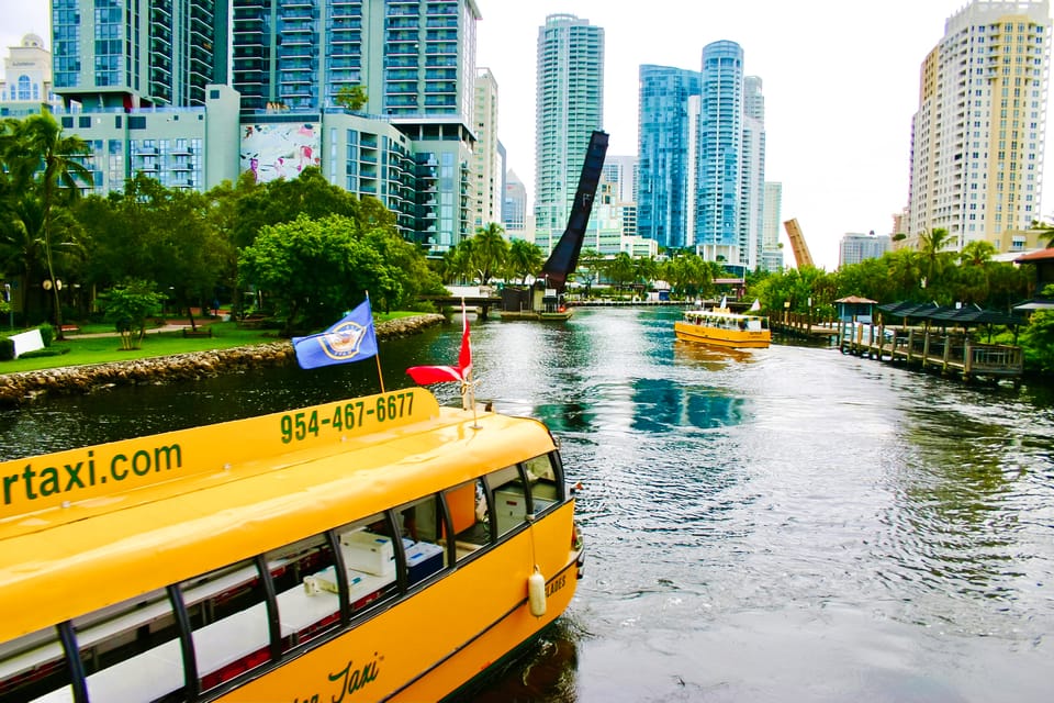 Fort Lauderdale: Water Taxi All-Day Pass - Operations and Schedule