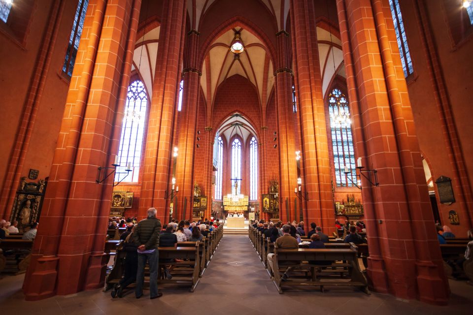 Frankfurt: Main Tower With Tickets and Guided Old Town Tour - Cathedral Opening Hours