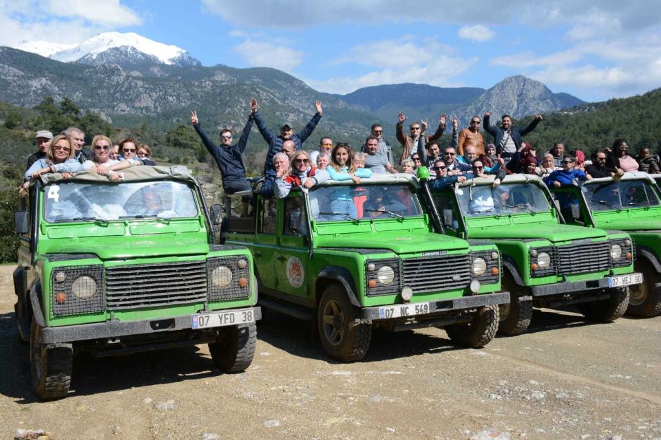 From Alanya: Obacay River Jeep Safari and Picnic Lunch - Important Safety Information