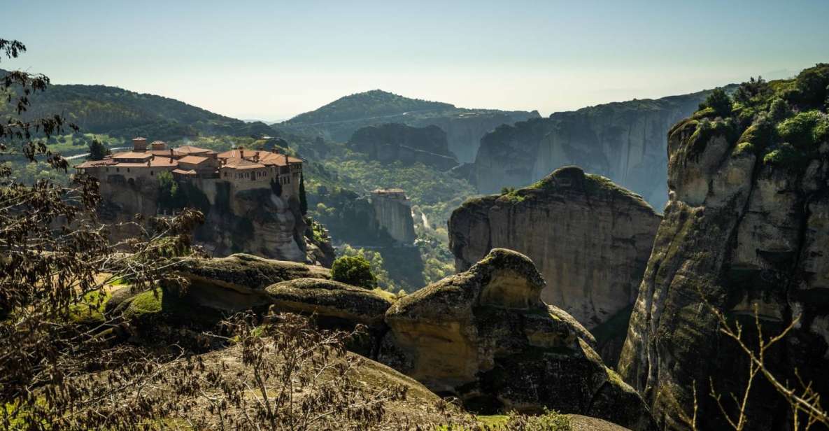 From Athens: Meteora Monastery Day Trip by Train & Bus - Bus Journey to Meteora