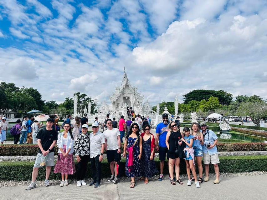 From Chiangmai: Chiang Rai 3 Temples (White+Blue+Red) - Important Information