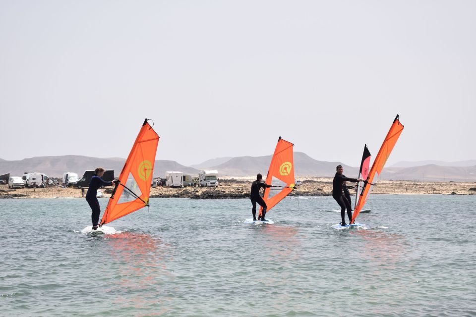 From Corralejo: Small Group Windsurfing Class in El Cotillo - Frequently Asked Questions