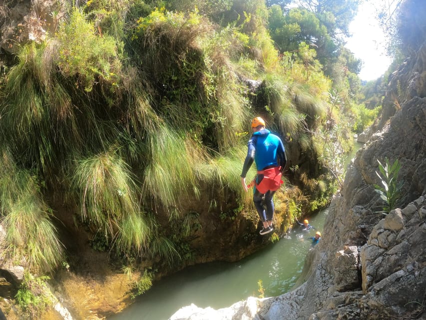 From Estepona: Guadalmina River Guided Canyoning Adventure - Cancellation and Reservations