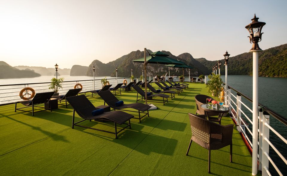 From Hanoi: 3-Day Lan Ha Bay Luxury Cruise & Viet Hai Cycle - Included Amenities