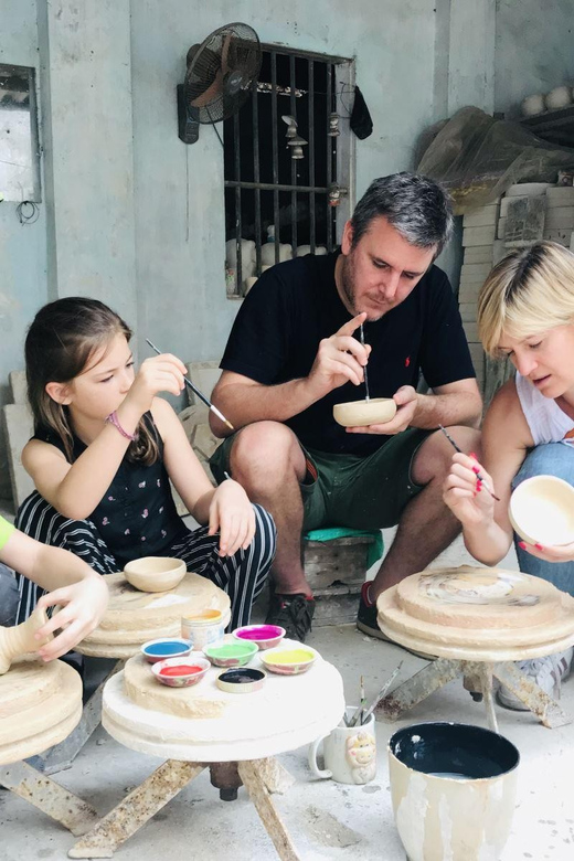 From Hanoi: City Tour & Bat Trang Pottery Village With Lunch - Hanois Vibrant Street Life