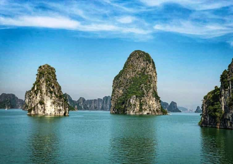 From Hanoi: Halong Bay, Titop Island, Sung Sot & Luon Caves - Sunset Party on the Cruise