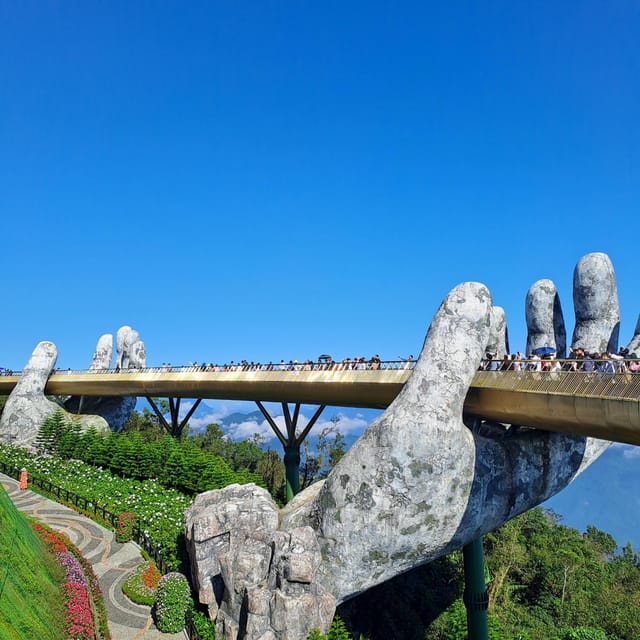 FROM HOI AN TO GOLDEN BRIDGE IN BA NA HILLS BY PRIVATE CAR - Exploring Ba Na Hills