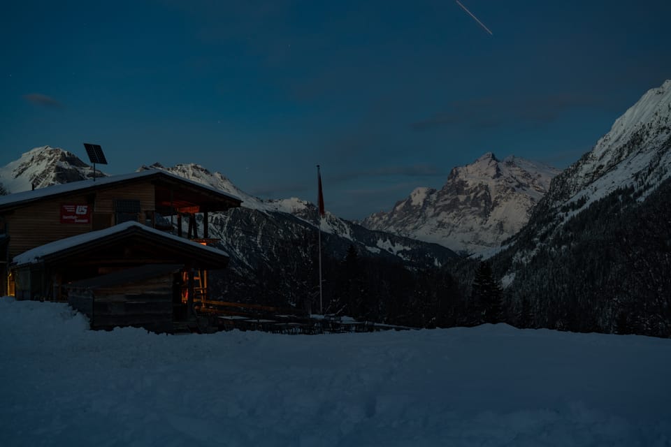 From Interlaken: Night Sledding - Required Clothing