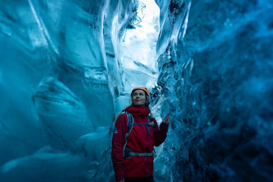 From Jökulsárlón: Crystal Ice Cave Day Tour on Vatnajökull - Safety and Gear Provided