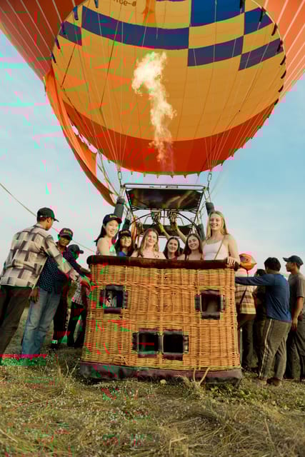 From Krong Siem Reap: Angkor Hot Air Balloon Ride W/ Pickup - Transportation Details