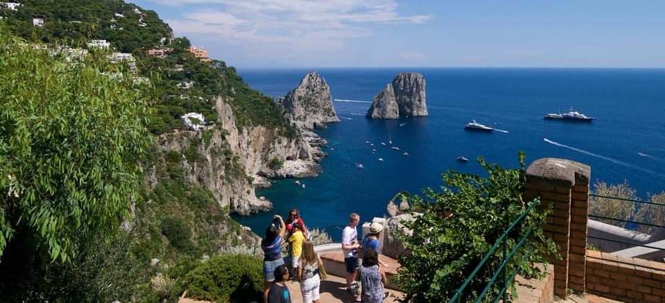 From Naples: Complete Capri Guided Boat and Bus Tour - Booking Process