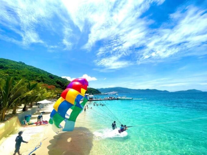 From Nha Trang : Nha Trang Island Tour (Private Canoe) - MerPerle Hon Tam Mud Bath