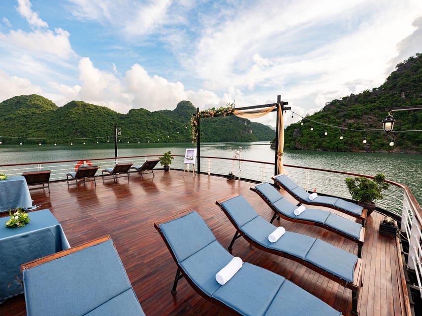 From Ninh Binh : 2 Days Amanda Luxury Cruise Lan Ha Bay - Inclusions and Exclusions