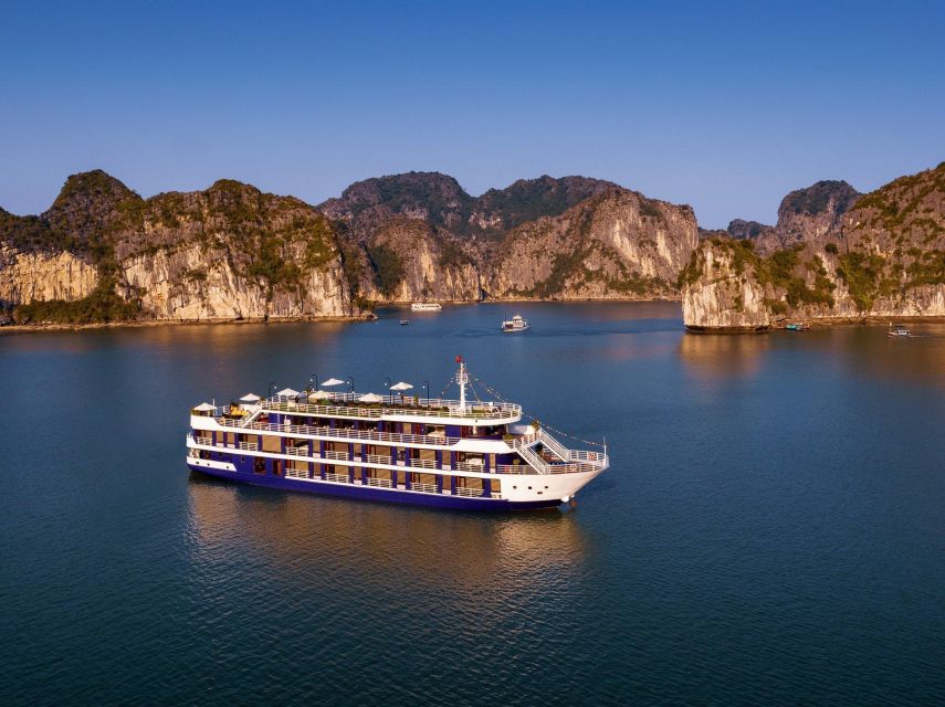 From Ninh Binh: 3-Day Lan Ha Bay Cruise With Meals & Lodging - Onboard Amenities