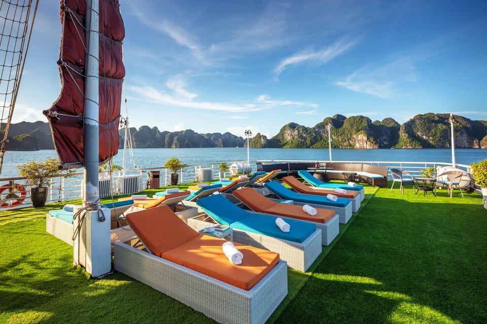 From Ninh Binh: 3-Day Verdure Lotus Luxury Lan Ha Bay Cruise - Included Amenities