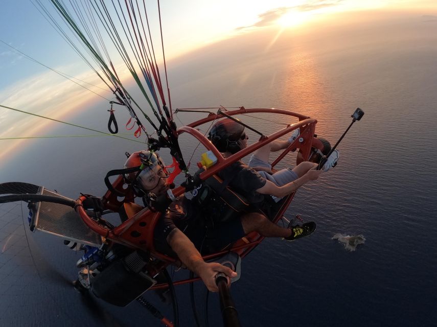 From Parelia: Paramotor Flight Over Corfus Coast - Transportation Information