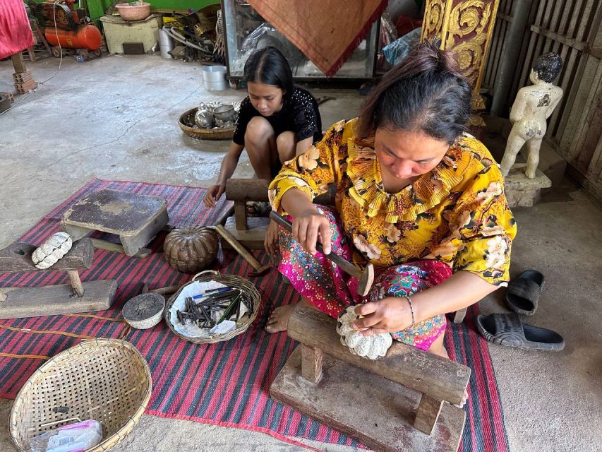 From Phnom Penh: Oudong Stupas & Silver Smith Village - Transportation Details