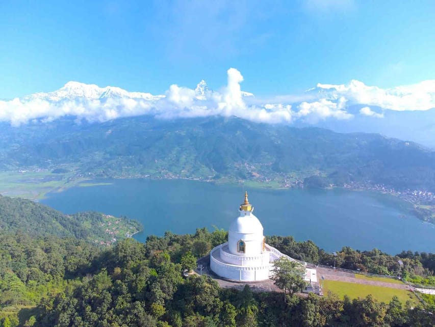 From Pokhara: Pumdikot Hill & World Peace Pagoda Tour by Car - Visit to World Peace Pagoda