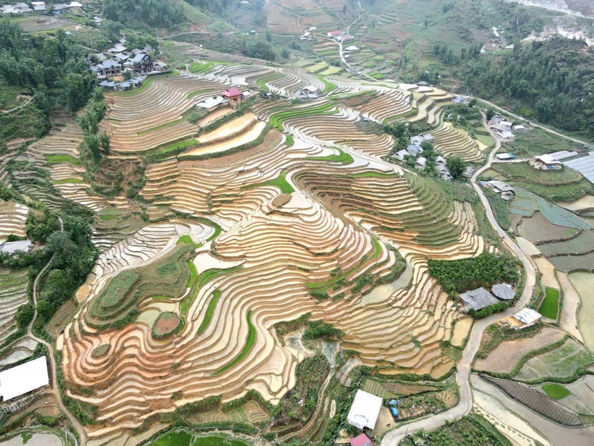 From Sapa: Trek 2 Day - Rice Terrace - Homestay in Ta Van - Trek to Giang Ta Chai