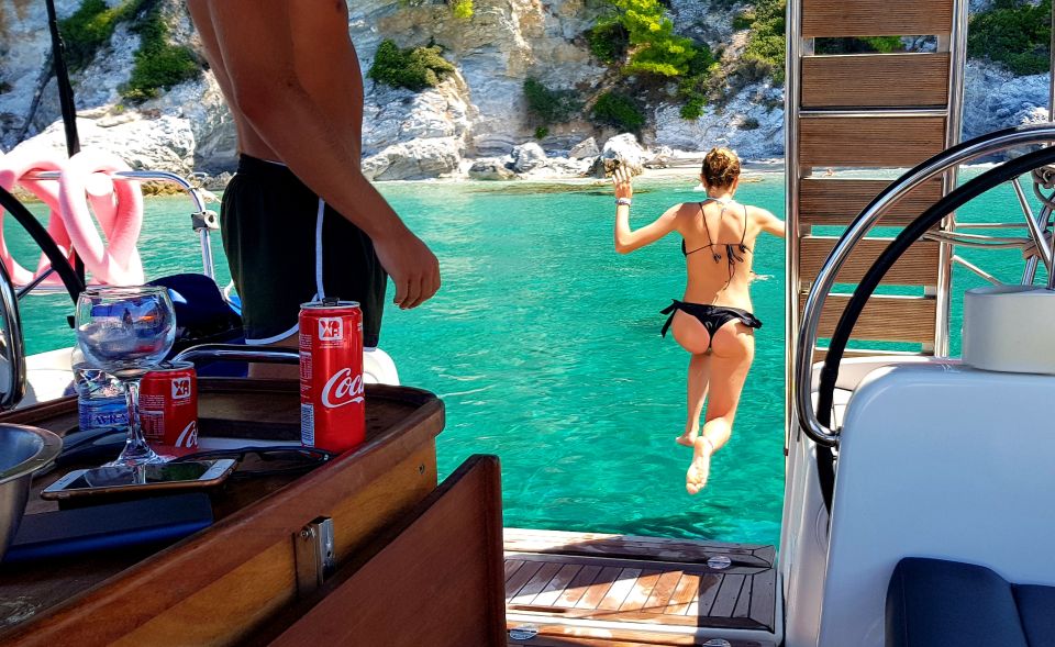 From Skiathos Port: Day Sailing Boat Trip With Lunch - Sail the Aegean Sea