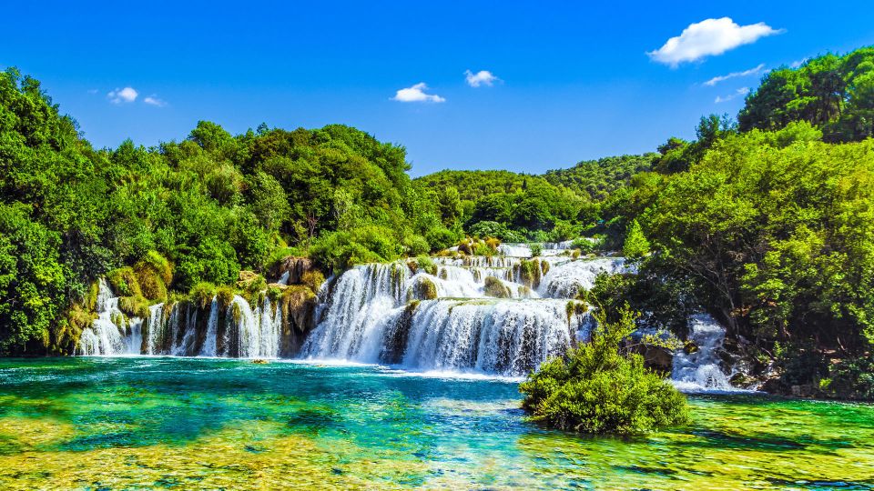 From Split & Trogir: Krka Waterfalls Day Tour With Boat Ride - Krka National Park Sightseeing