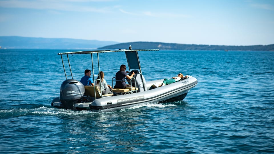 From Trogir/Kaštela: Private Blue Lagoon Speedboat Cruise - Starting Locations