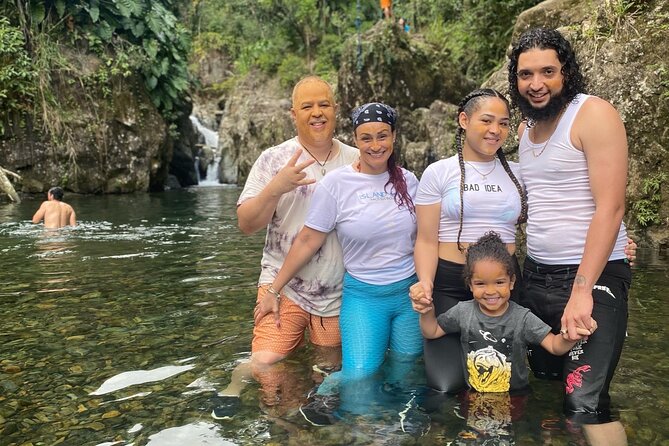 Full-Day Private Tour to Tinajas Waterfalls in El Yunque - Family-Friendly Features