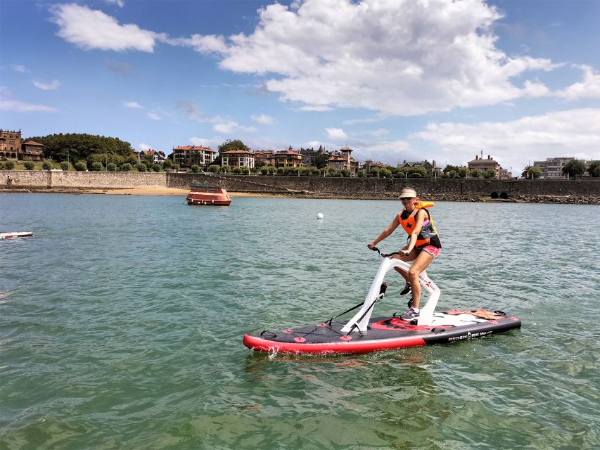 Getxo: Flysch of Getxo Guided Water Bike Tour - Meeting Point