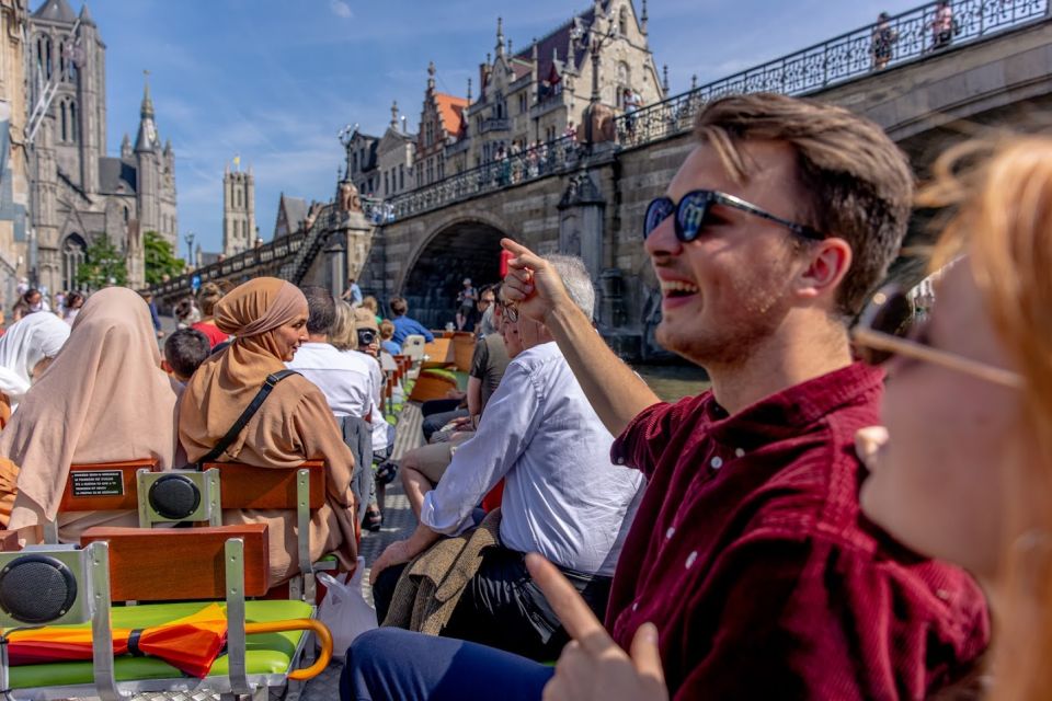 Ghent: 50-Minute Medieval Center Guided Boat Trip - What to Expect