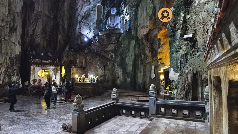 Half Day Lady Buddha, Marble Mountains, and Am Phu Cave Tour - Transportation Details