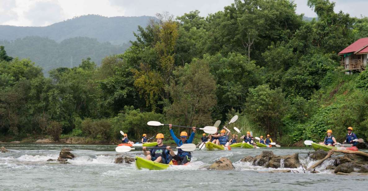 Half-Day Nam Song River Kayak Tour With Zipline or Tham None - Inclusions and Amenities